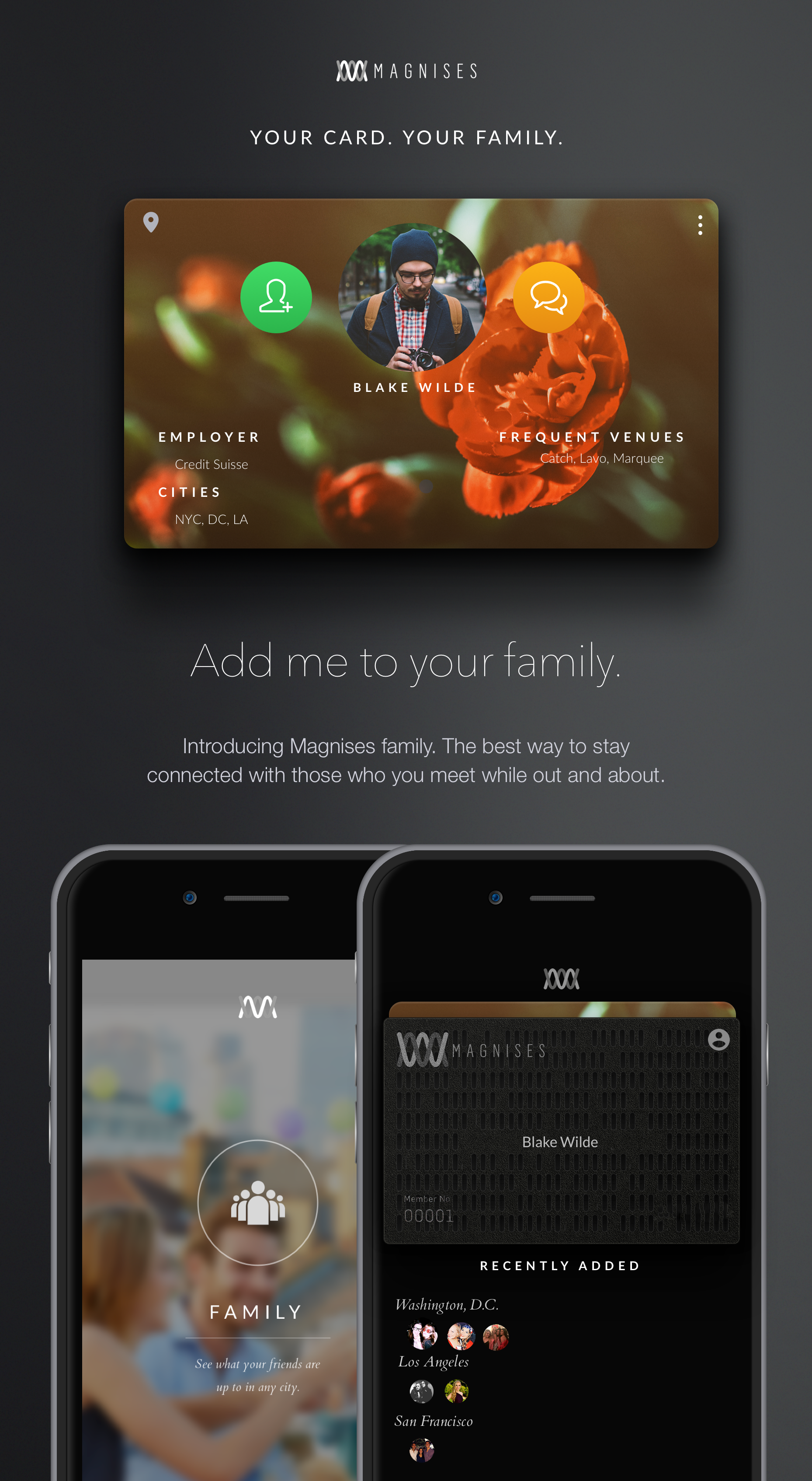 Magnises web membership experience