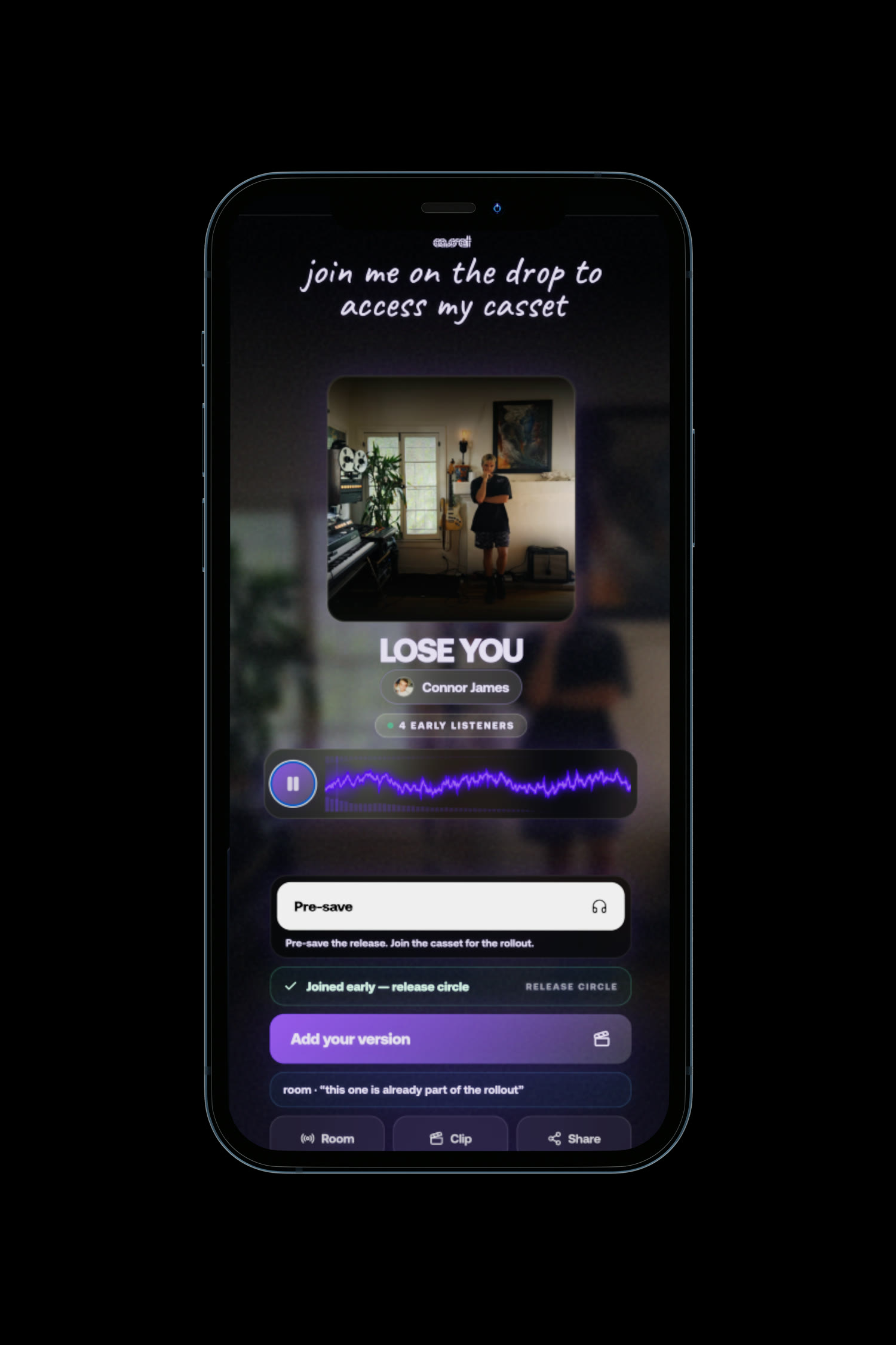 Casset shared link - referral