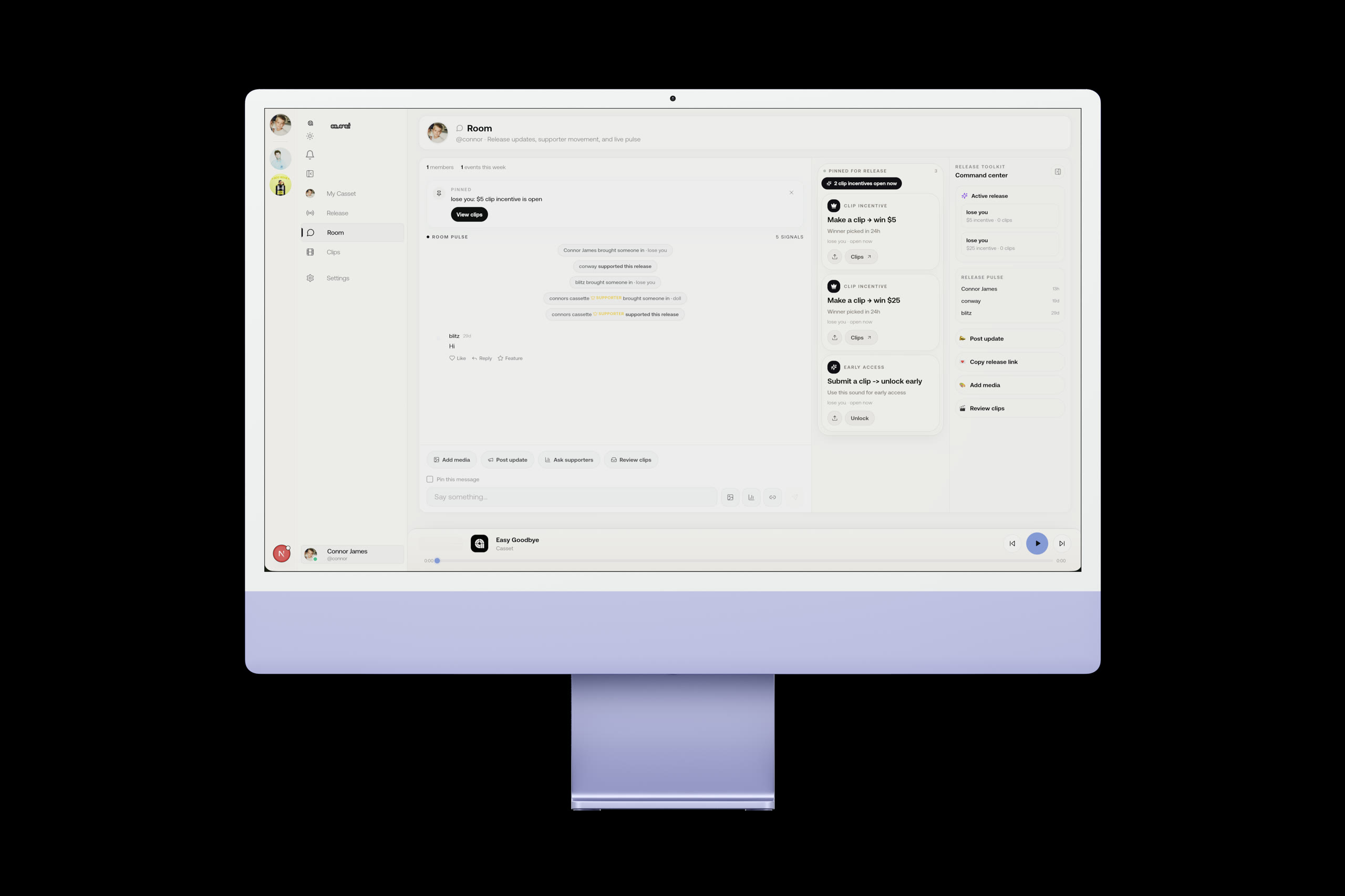 Casset web player
