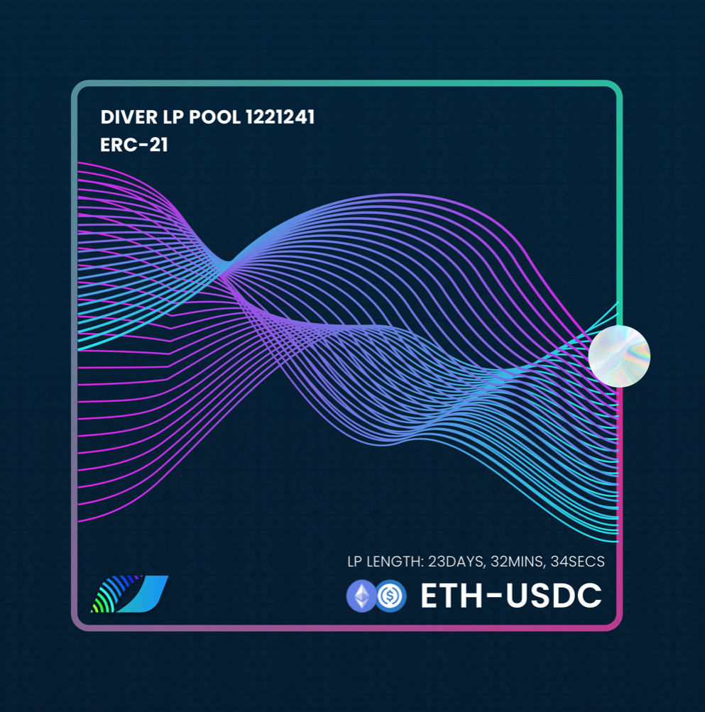 Divergence LP pool position-object direction with a flowing waveform