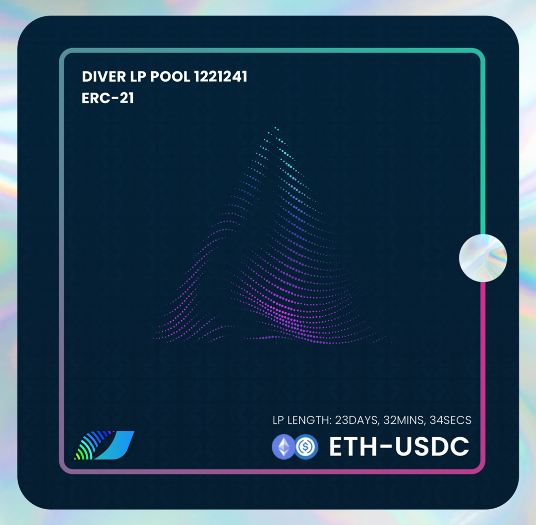 Divergence LP pool position-object direction with a particle waveform