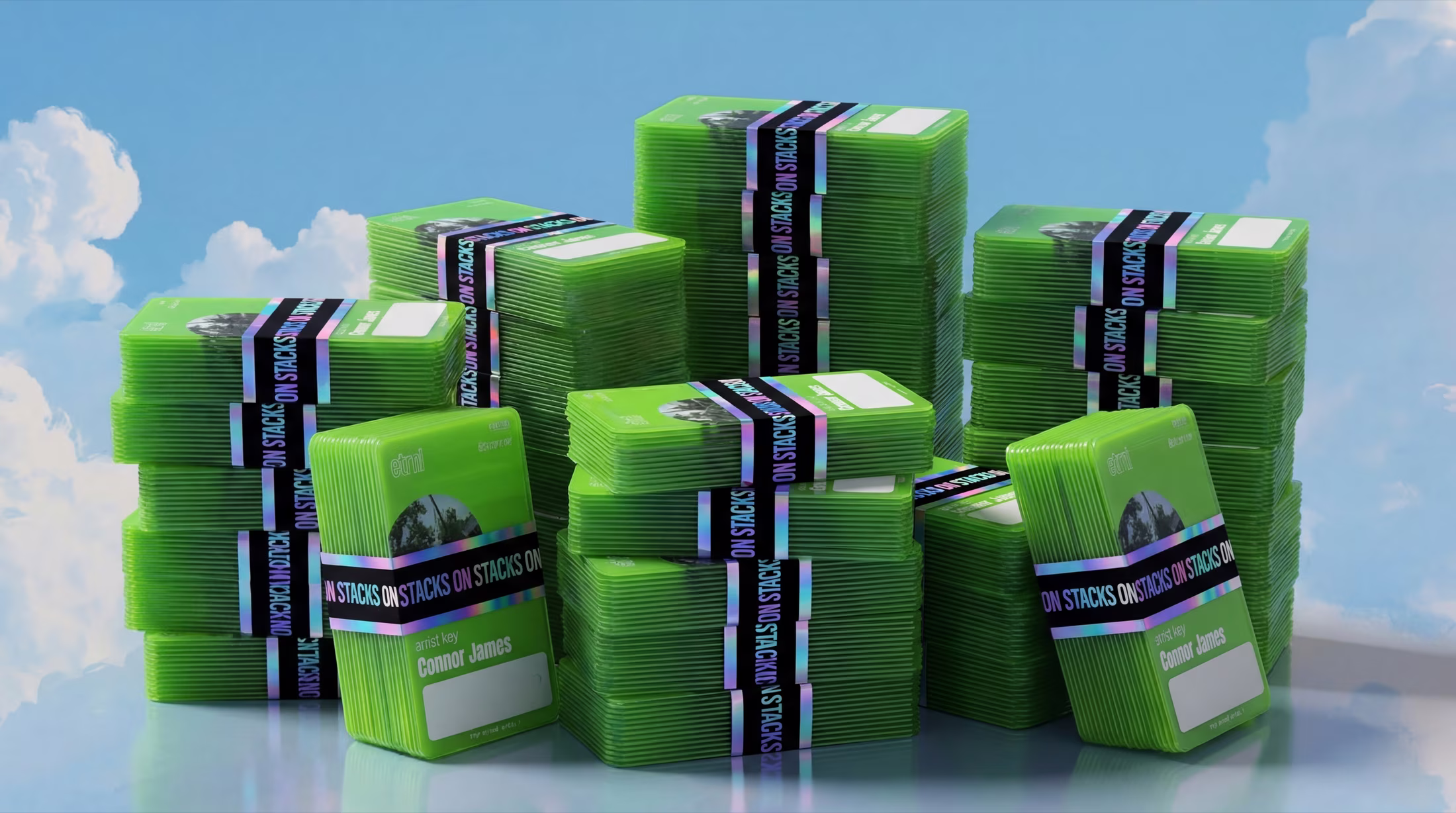 Green ETRNL Artist Key production stacks