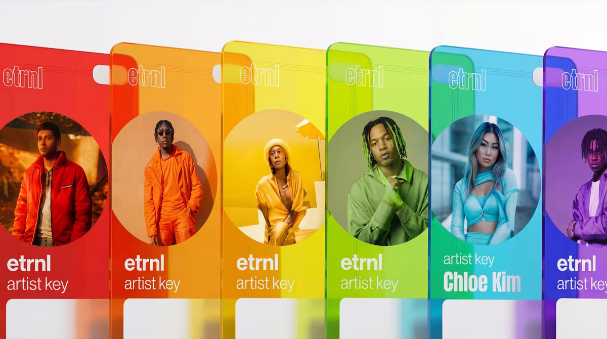 ETRNL collectible card render