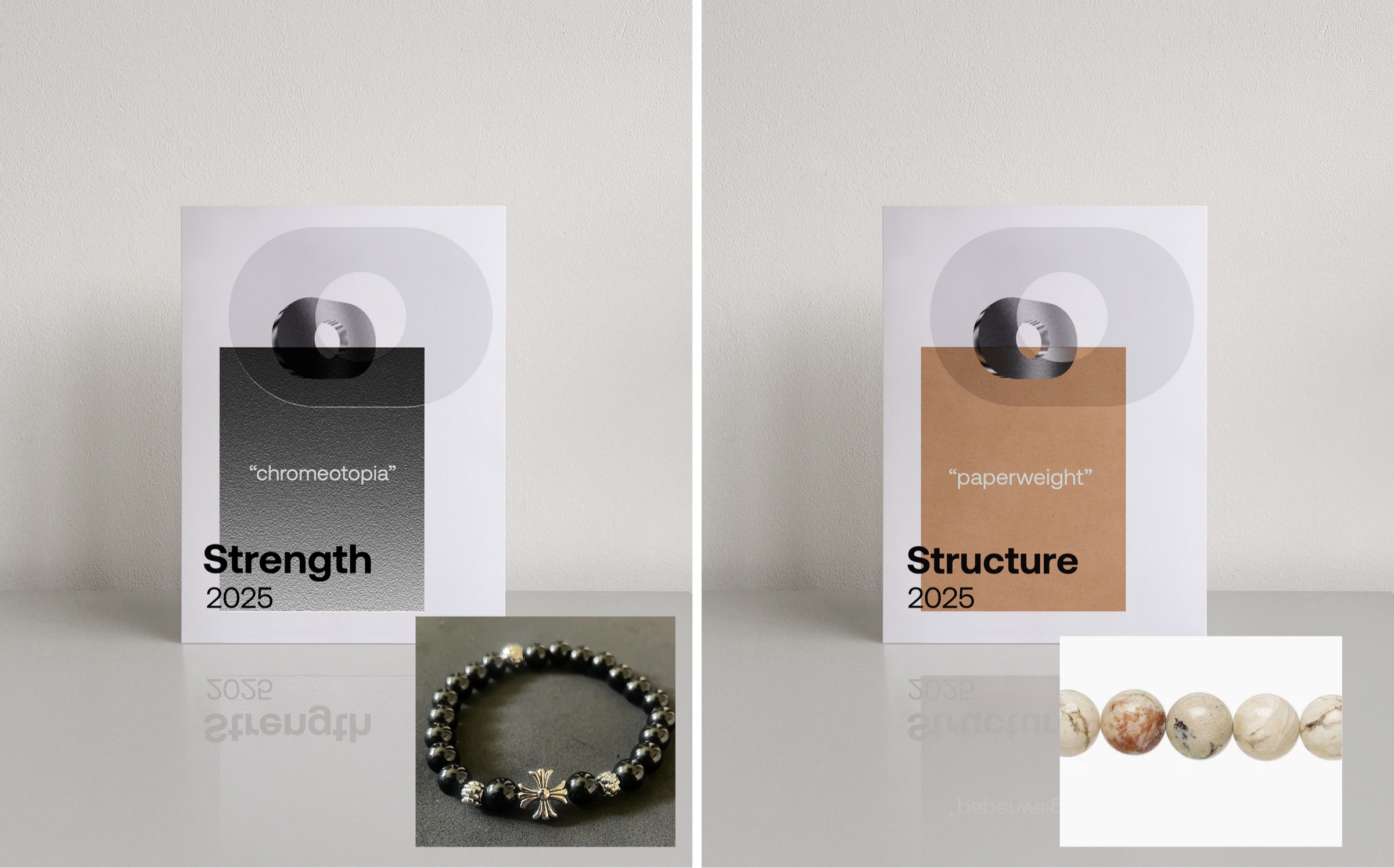 Habit Halo Strength and Structure brand posters