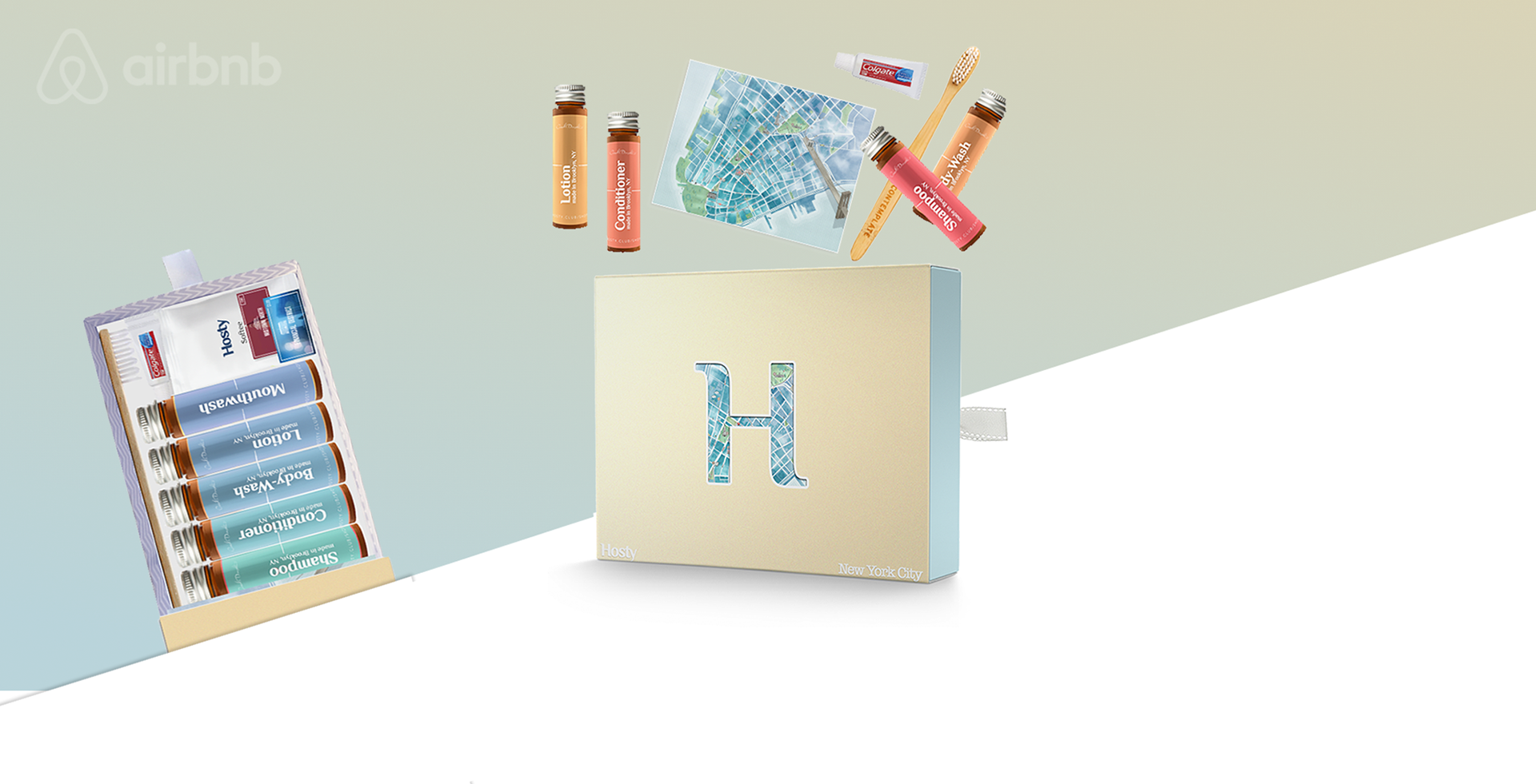Hosty Club Airbnb guest welcome-kit system and contents