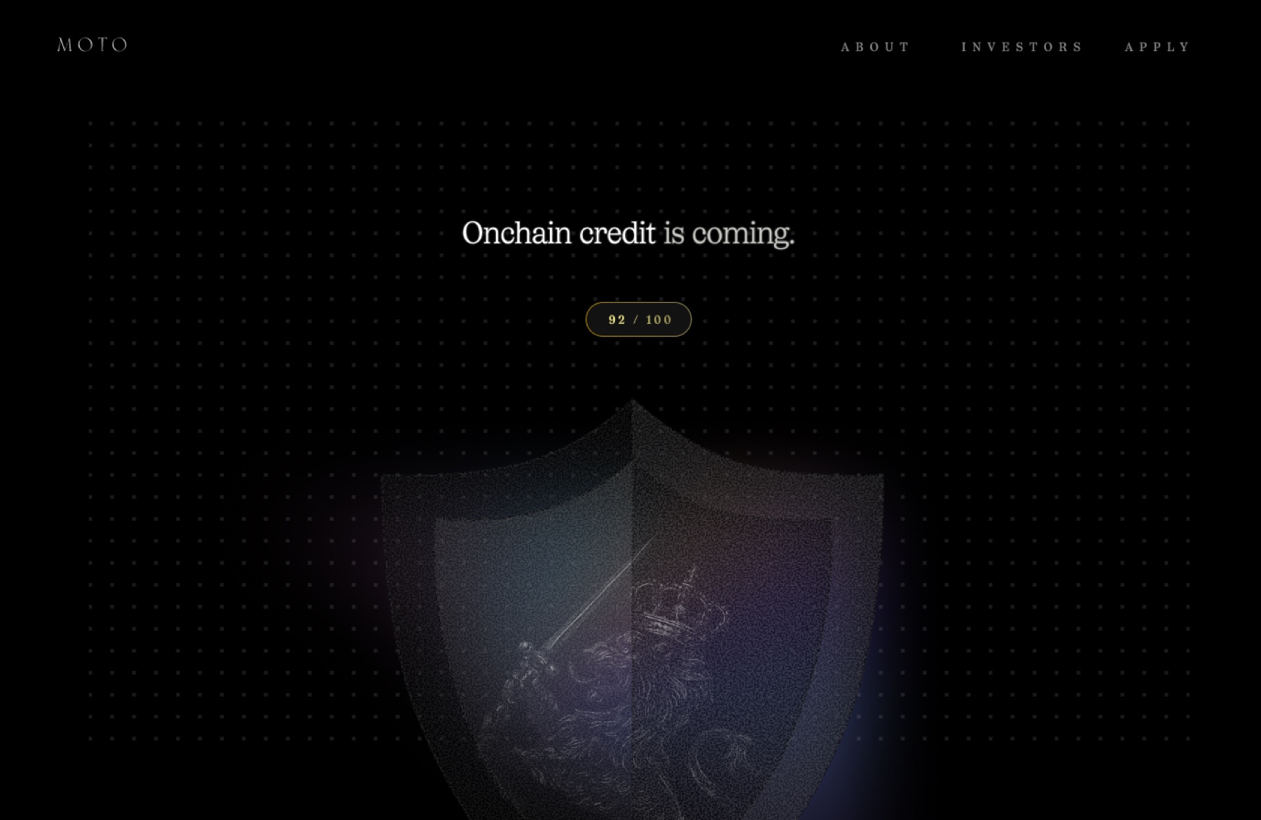 moto - onchain credit is coming