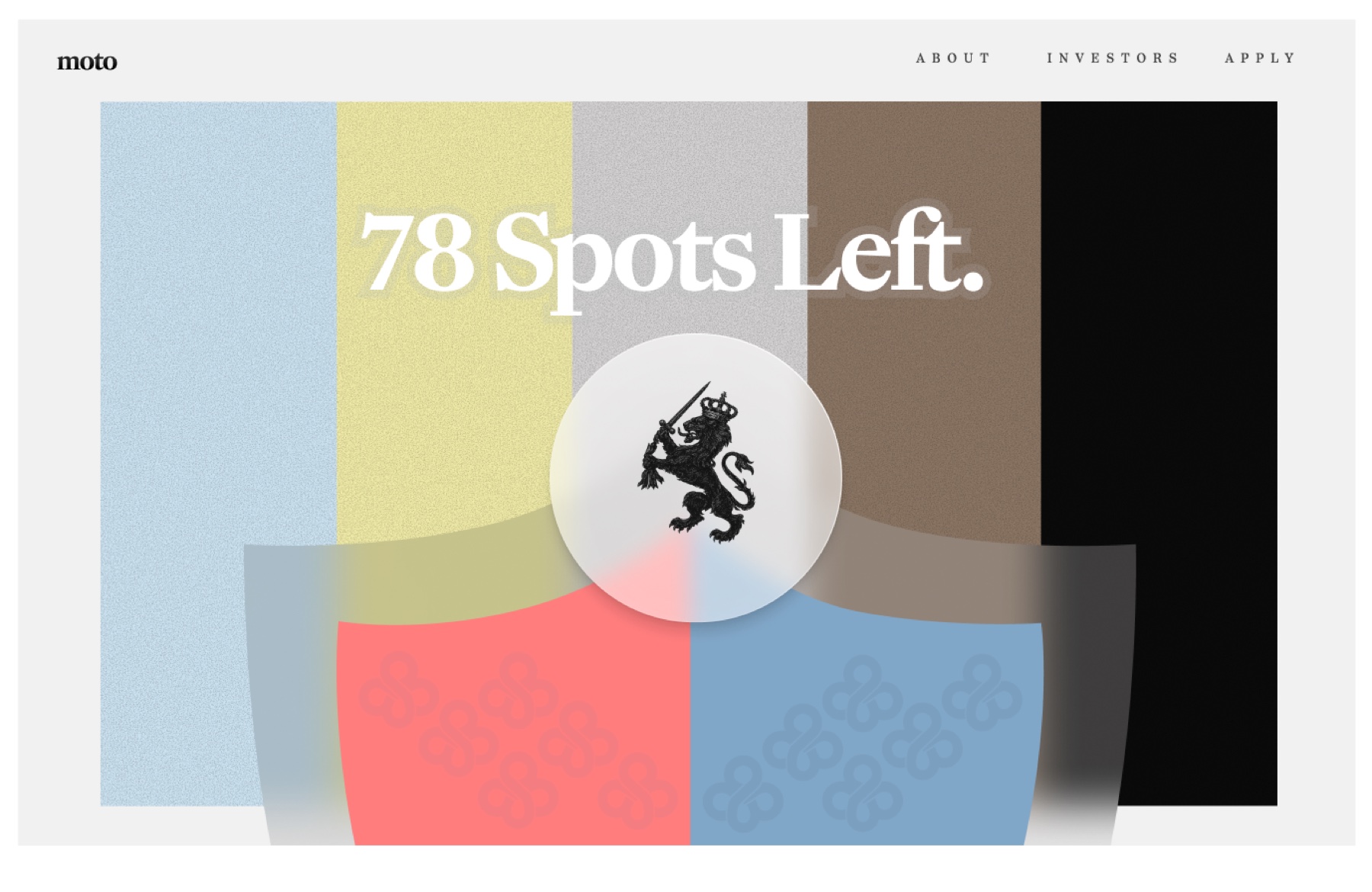 moto - 78 spots left