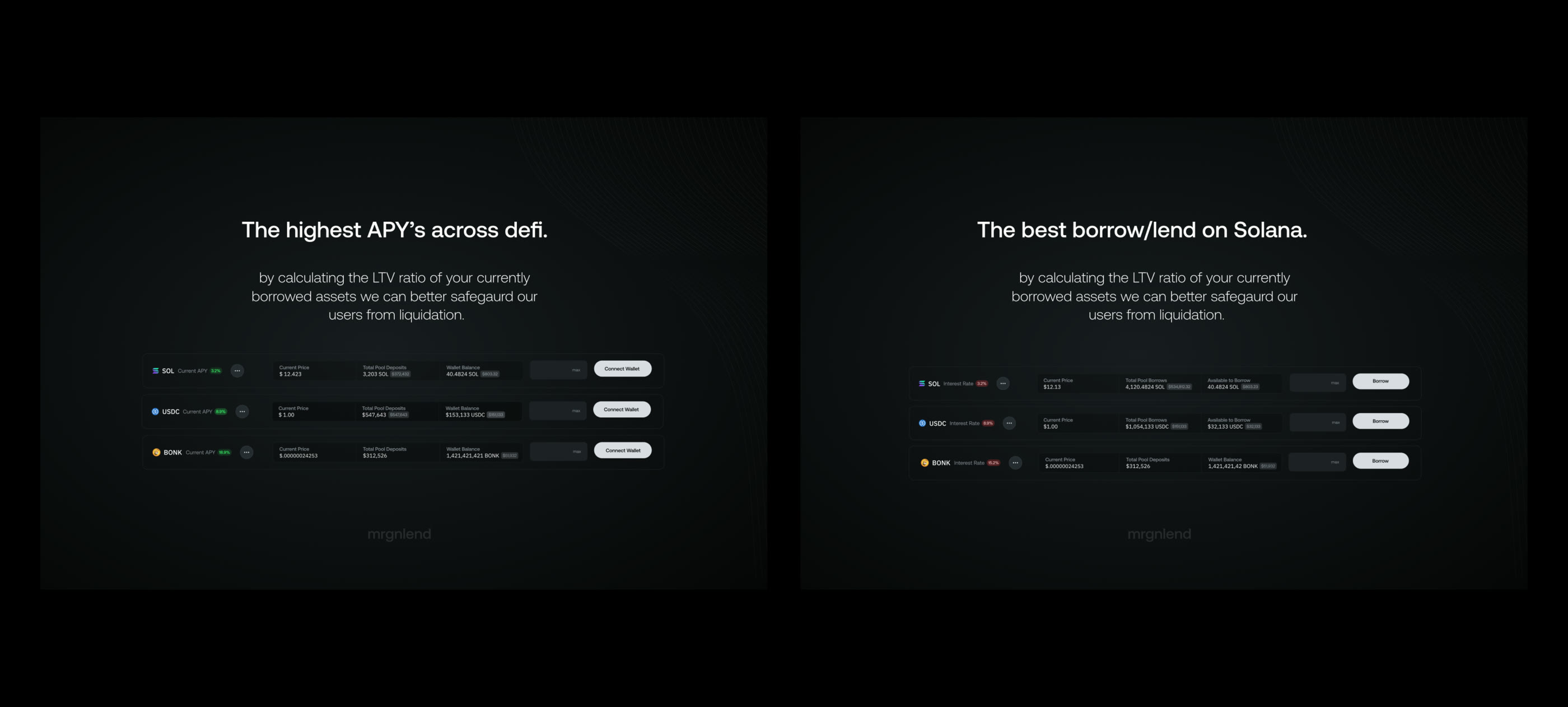 mrgnlend landing pages