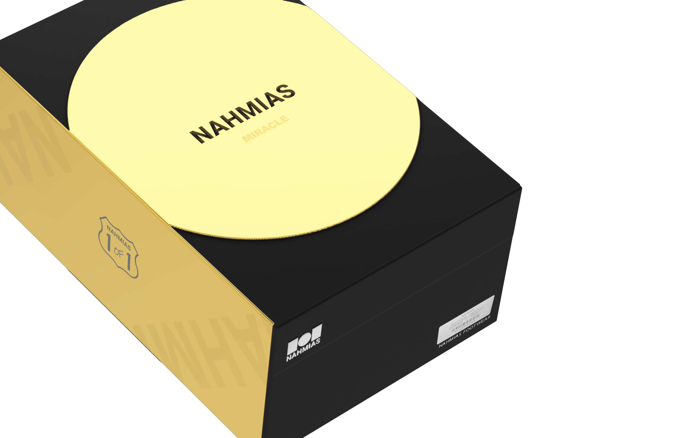 Nahmias gift box - gold interior