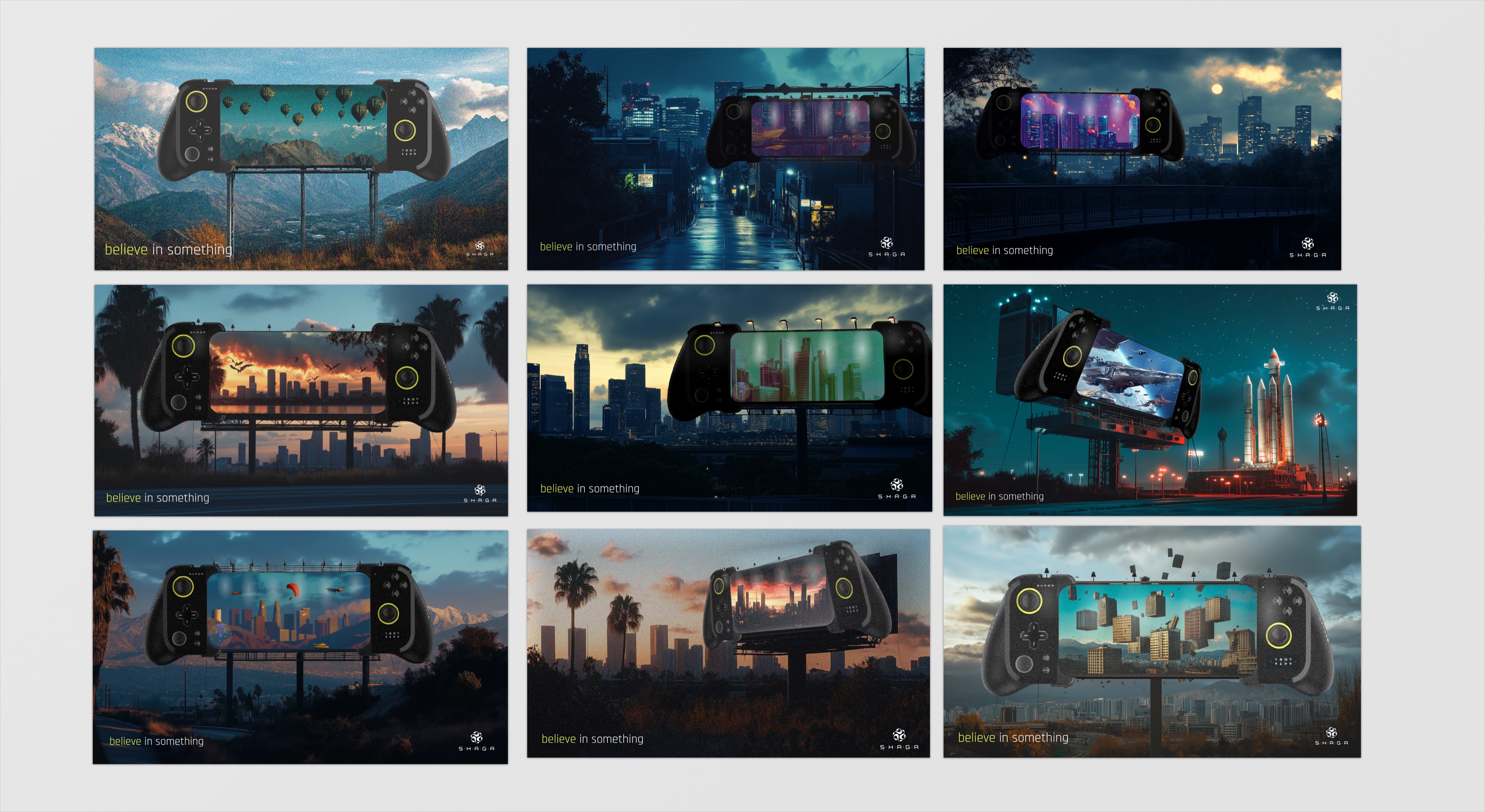 Believe in Something billboard campaign