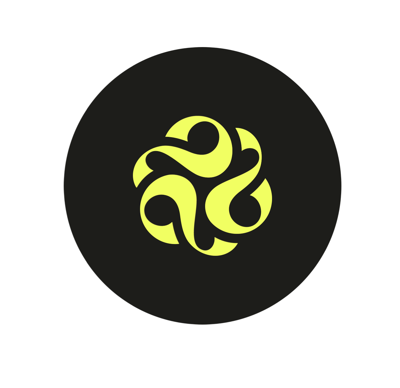 Shaga Solana Breakpoint sticker - Shaga logo on black