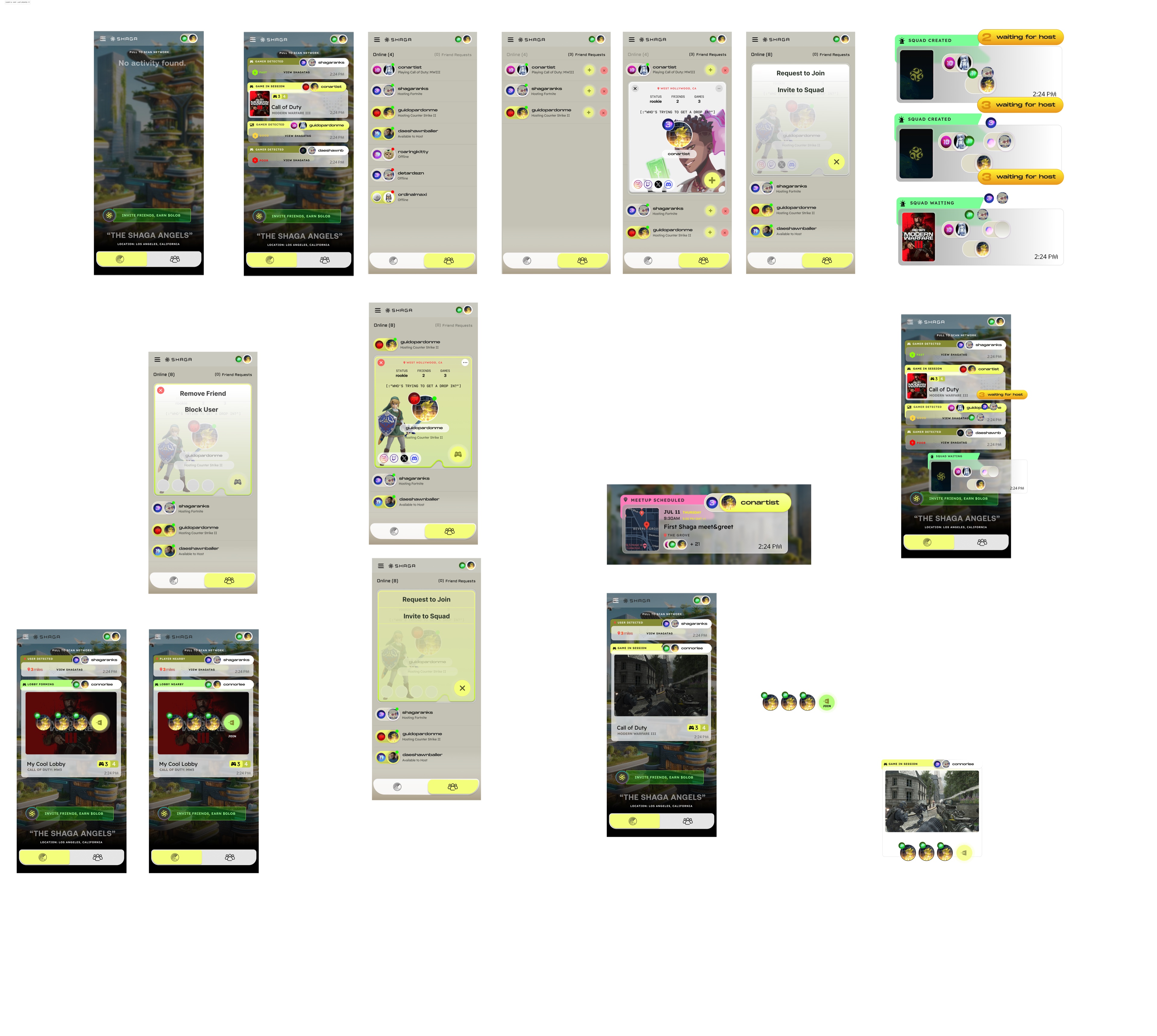 Mobile client UI MVP