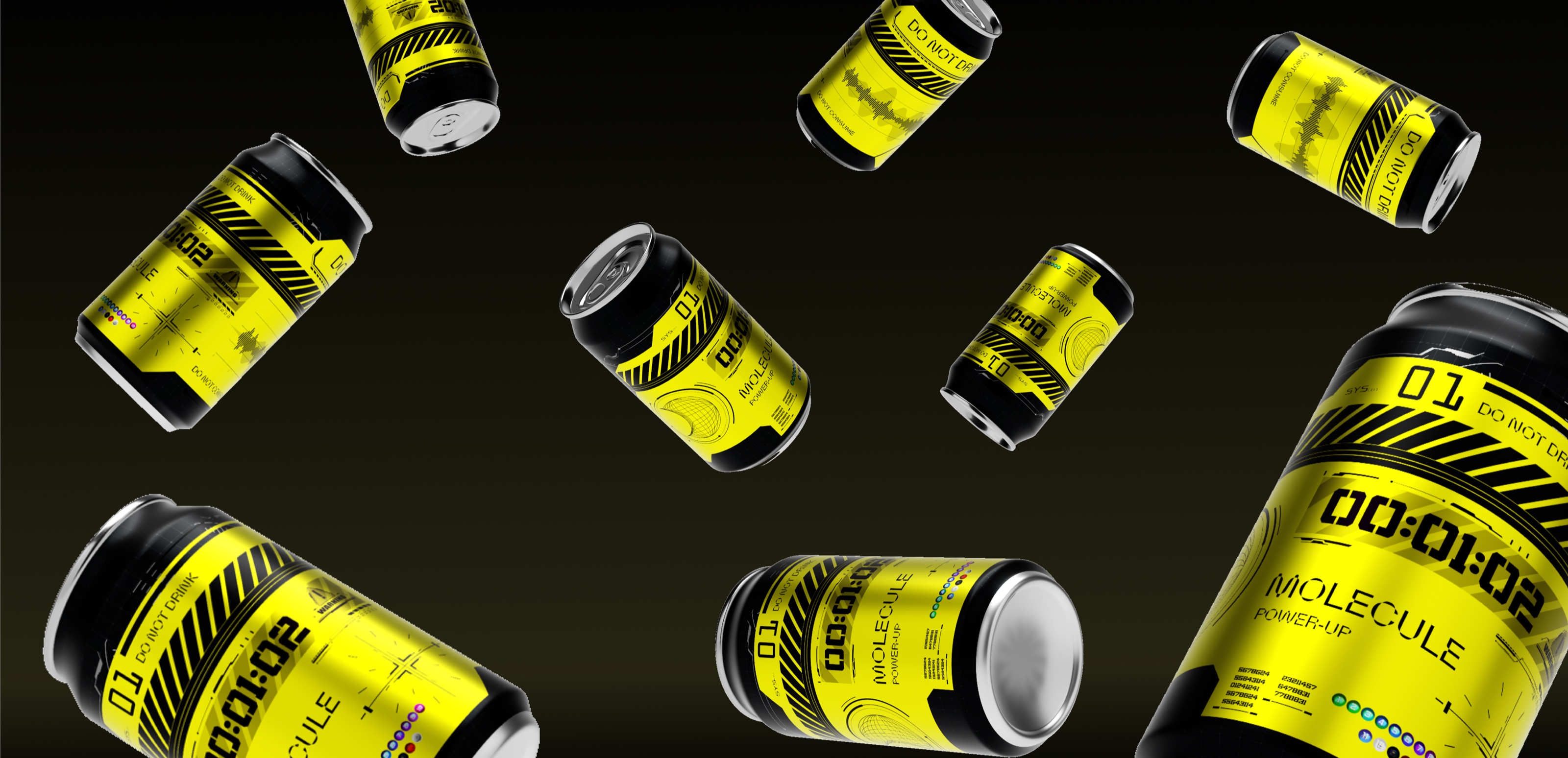 Molecule power-up can system